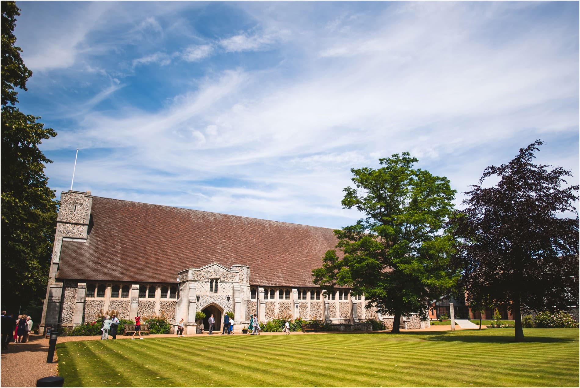 Greshams school wedding