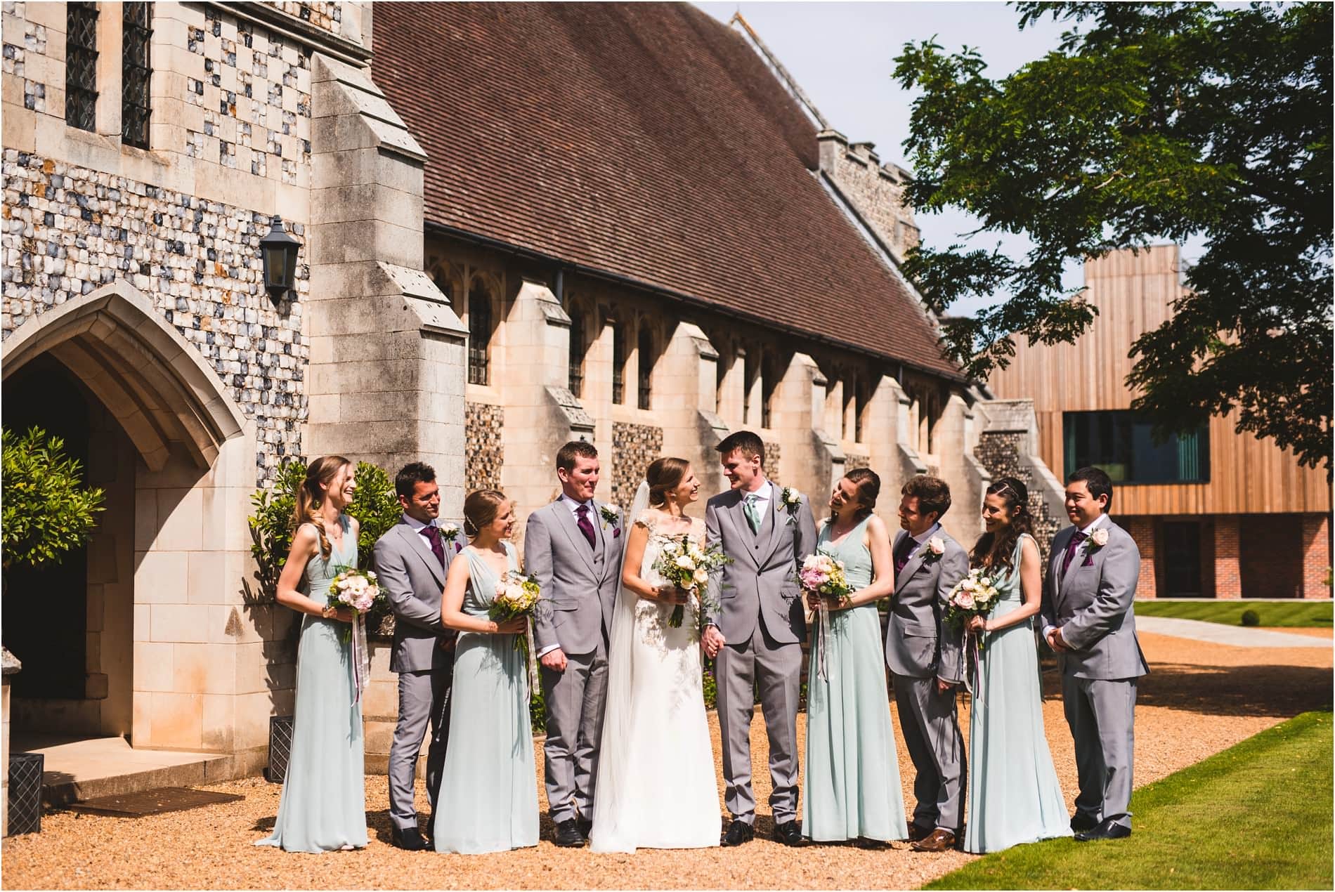 Greshams school wedding