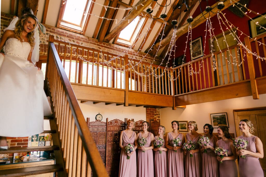 a chaucer barn wedding