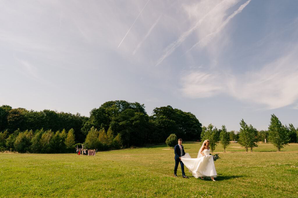 a chaucer barn wedding