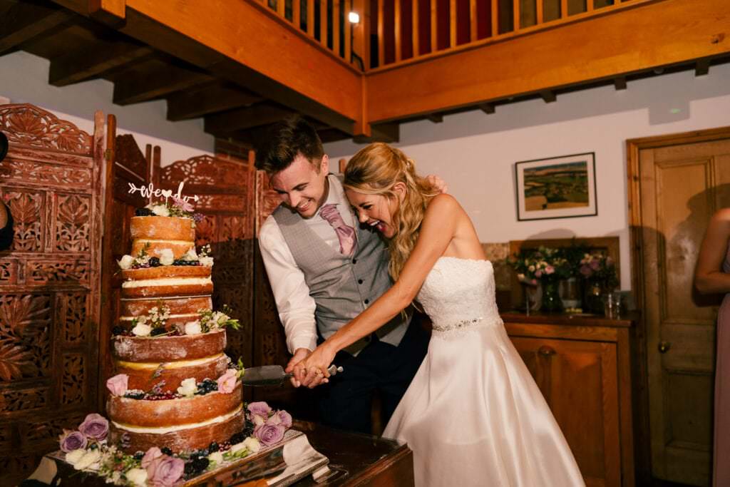 a chaucer barn wedding