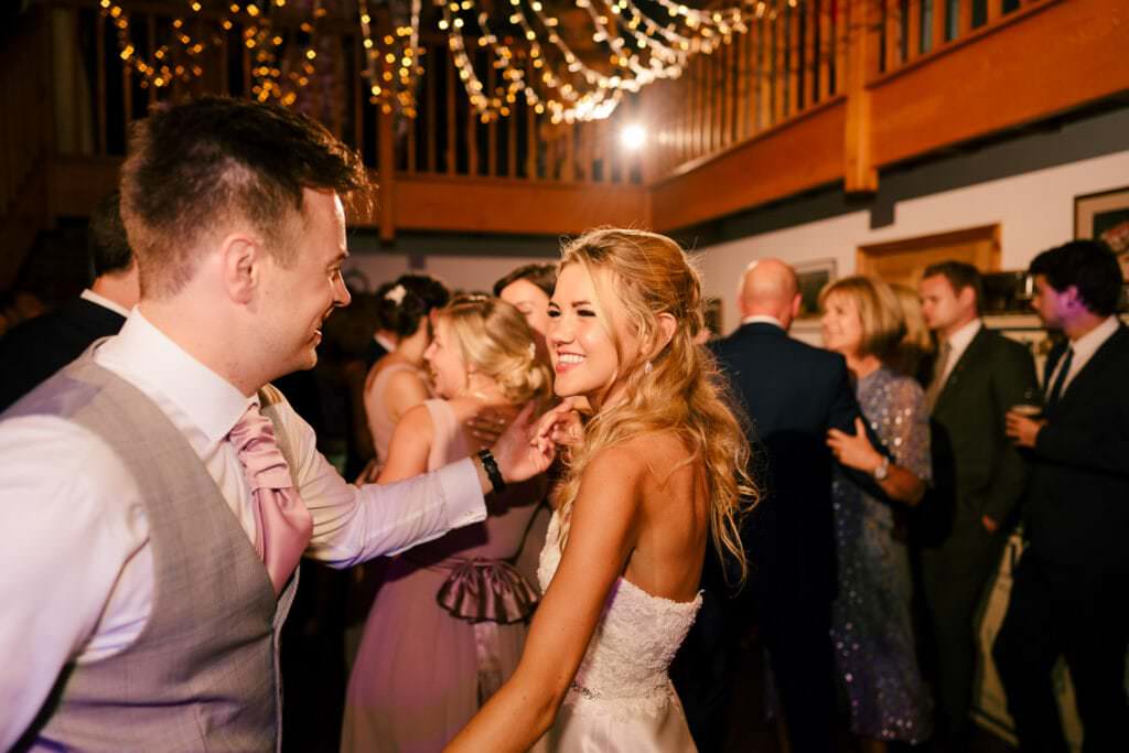 a chaucer barn wedding