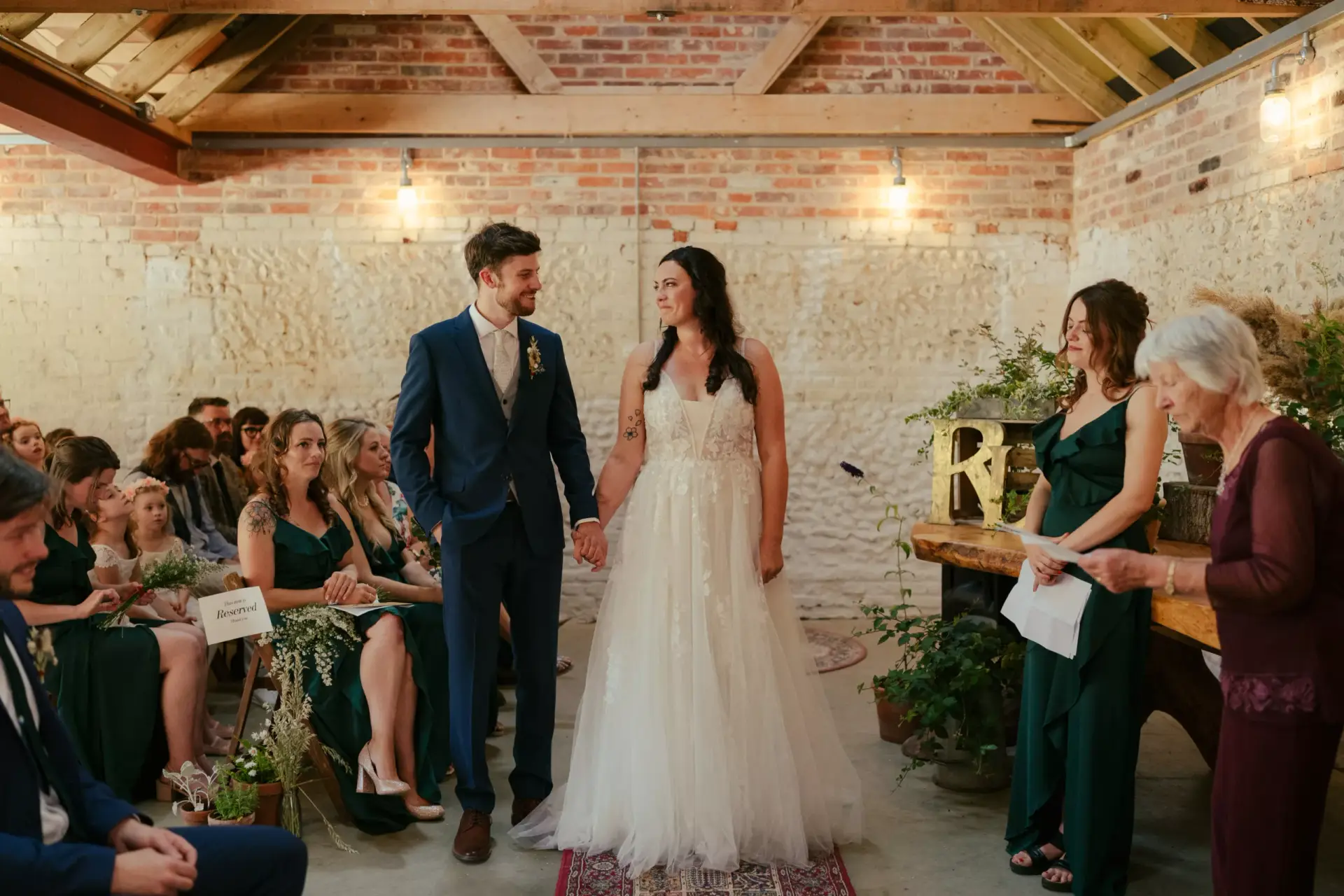 Glebe Farm Barn wedding